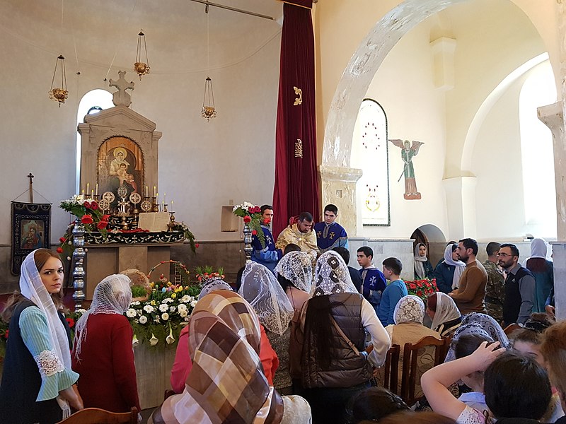 File:Easter in Armenia St. Hakob Church, Ararat (2).jpg