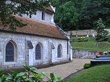 Abside ao sul - janelas ogivais