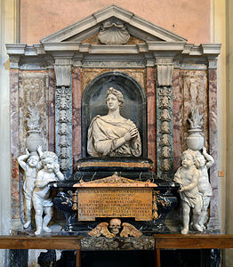 Gravmonument över Eleonora Boncompagni Borghese.