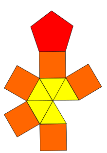 Pirámide pentagonal alargada Net.svg