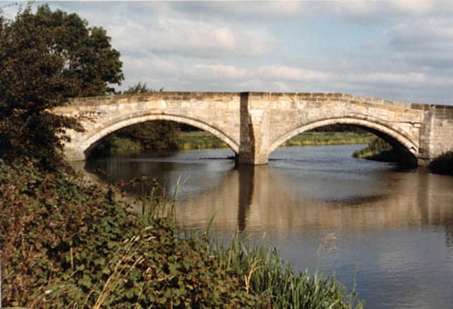 Sutton Bridge crosses the border into the East Riding of Yorkshire