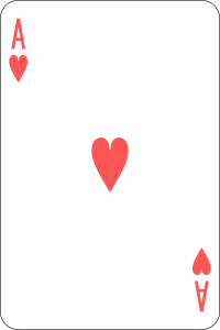 Ace of hearts