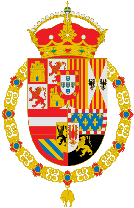 ไฟล์:Escudo de Armas de Felipe II de España.svg