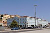 ''Santa Apolonia'' is Lisbon's historic train station right at the riverside