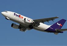 FedEx Express A310-200F without wingtip fences