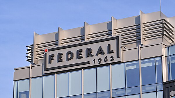 Federal Realty sign on headquarters, North Bethesda, MD
