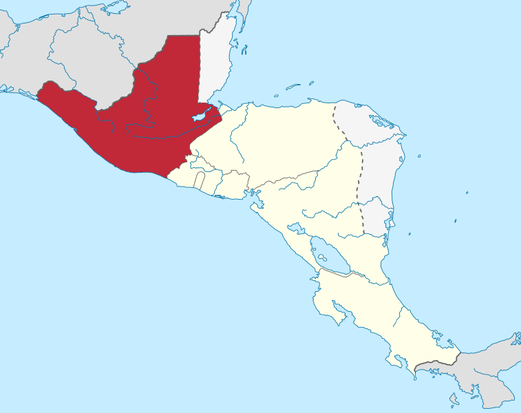 File:Federal Republic of Central America location map (Guatemala).svg