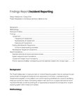 Миниатюра для Файл:Findings Report Incident Reporting 2023.pdf