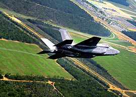 First F-35 Lightning Arrives at Eglin AFB Florida.jpg