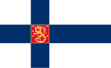 Bandera del estado de Finlandia