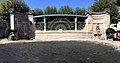 Fontaine Amédée-Larrieu, panorama de la fontaine