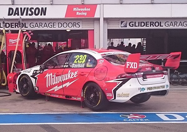 Will Davison drove a Ford Falcon FG X for 23Red Racing in the 2018 Supercars Championship.