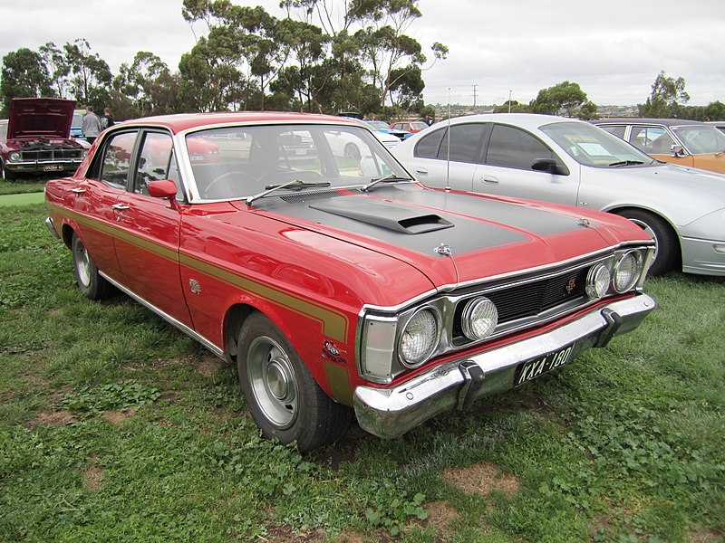 File:Ford Falcon XW GT Track Red.jpg