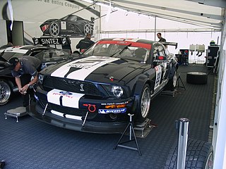 <span class="mw-page-title-main">Ford Mustang FR500</span> Race variant of the Ford Mustang