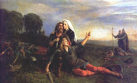 Fornalder (times past), painting by Peter Nicolai Arbo