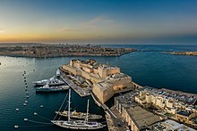 Fort St. Angelo Fort St Angelo in Birgu.jpg