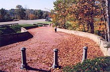 The Fox Run S bridge in New Concord, Ohio. FoxRunS-Bridge NewConcordOH.jpg