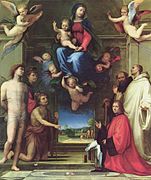 Fra Bartolomeo, Madonna col Bambino e santi (1512)
