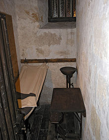 A typical cell in Fremantle Prison. FremantlePrisonCell.jpg