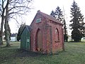 Cemetery, cemetery wall, Ulrich grave and mausoleum from 1902 (Stettiner Straße)