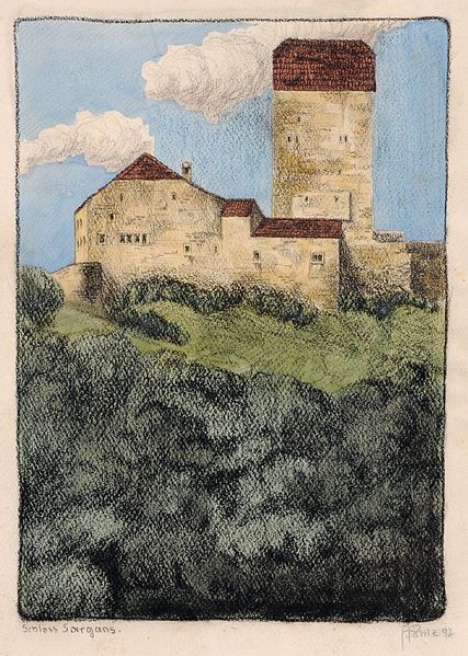 File:Friedrich Leon Pohle Schloss Sargans 1892.jpg