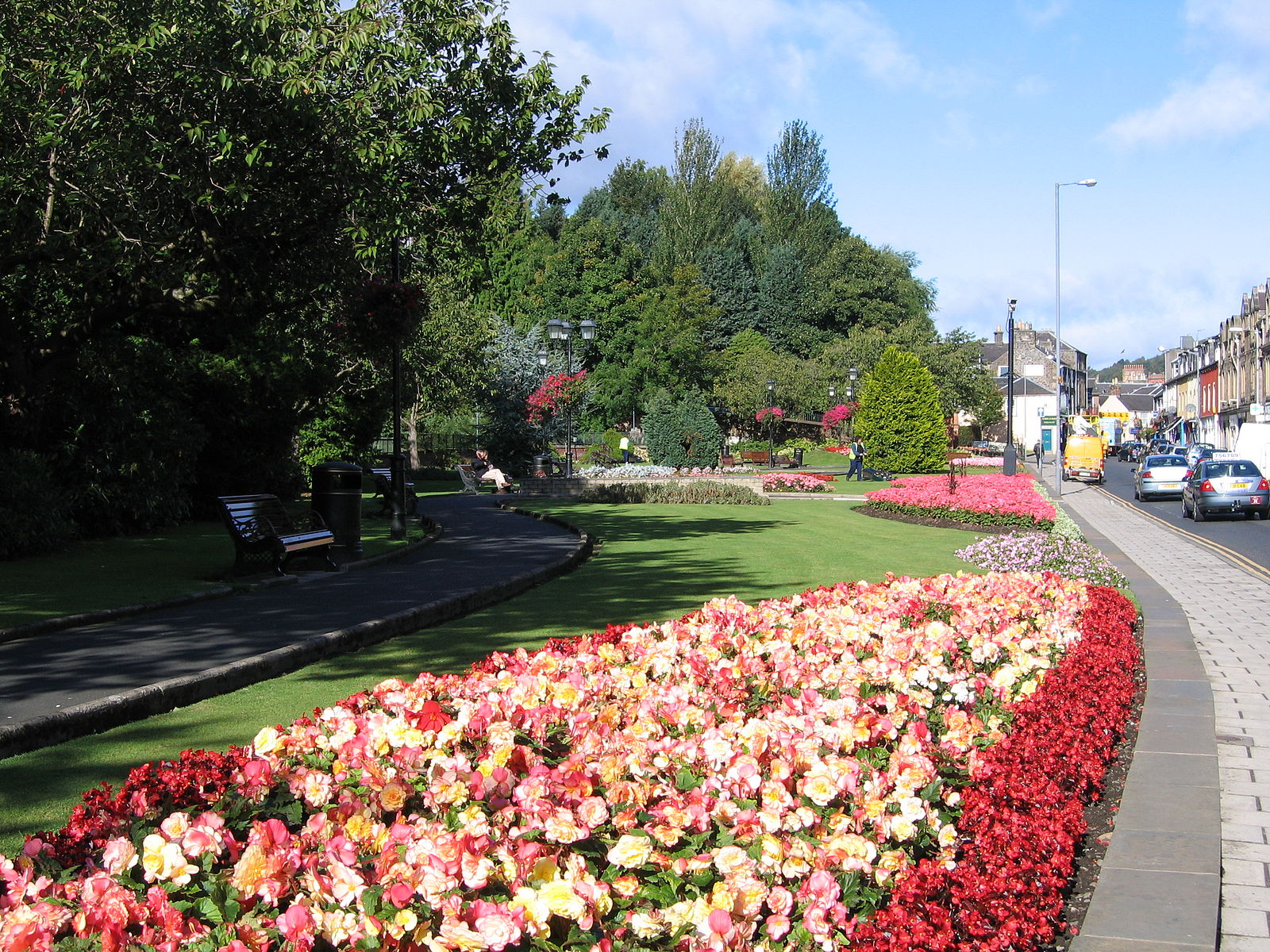 Local town. Галашилс. Паркия Клаппертона. Галашилс фото города. Galashiels.