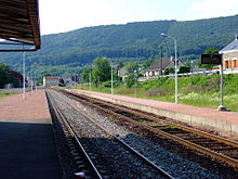 Tory i platformy w kierunku Monthermé