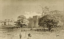 Gate to the palace (1890) Gate to the palace of Sarkin Kano.jpg