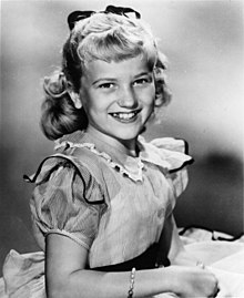 Publicity photo of Gayla Peevey in 1953