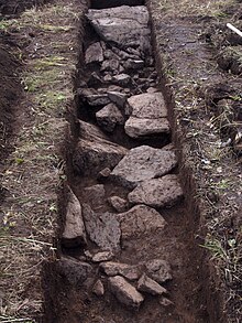 Geoglyph on the slope of the Zyuratkul. Stone structure. Geoglyth2.jpg