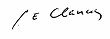 signature de Georges-Emmanuel Clancier