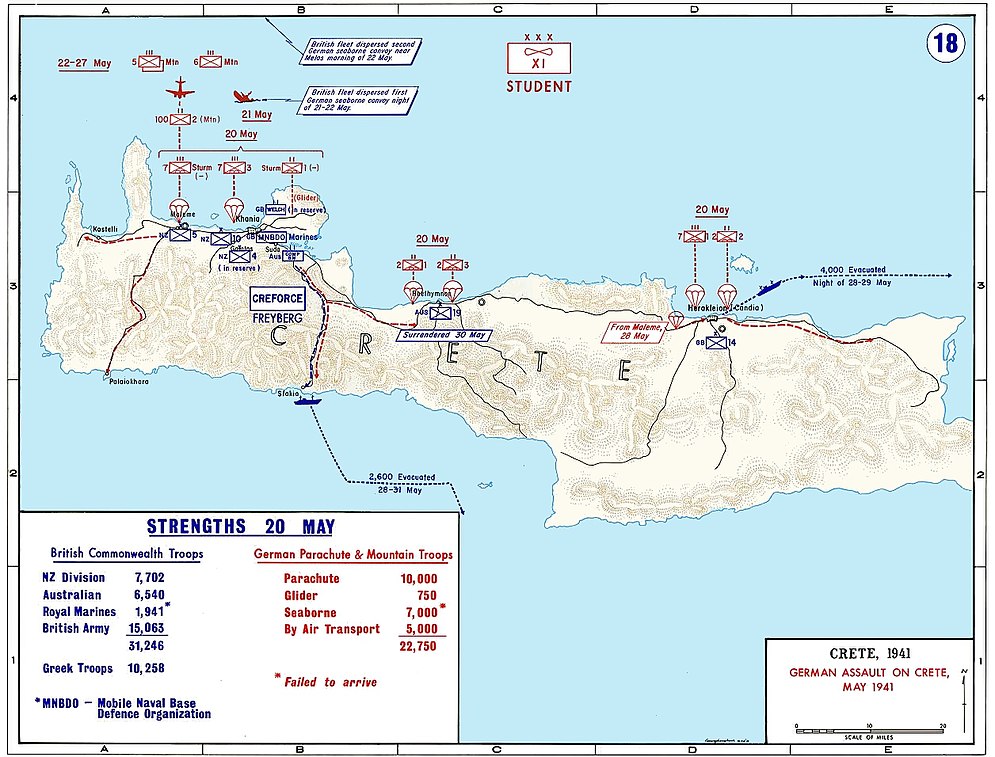 Pla de la invasió de Creta