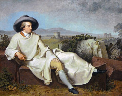 Porträt Goethes in der Campagna, 1787[14]