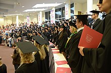 Graduation ceremony at MRU. Graduation ceremony at MRU.JPG