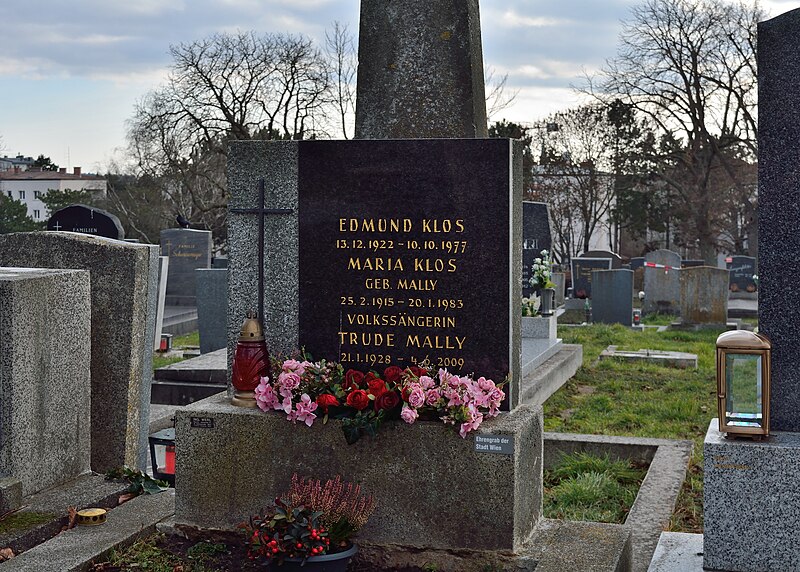 File:Grave of Trude Mally, Baumgartner Friedhof.jpg