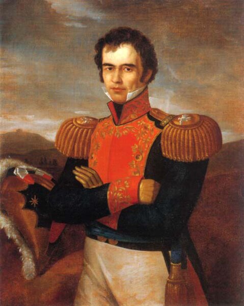 Guadalupe Victoria, First President of México.