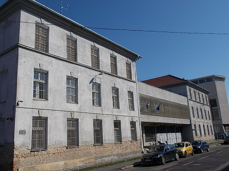 File:Győr-Moson-Sopron County Prison, Révai Street, 2017 Győr.jpg