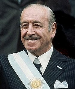 Héctor José Cámpora vuonna 1973.