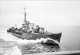 A HMS Petard (G56) cikk szemléltető képe