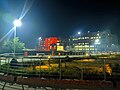 Hospital Building At Night