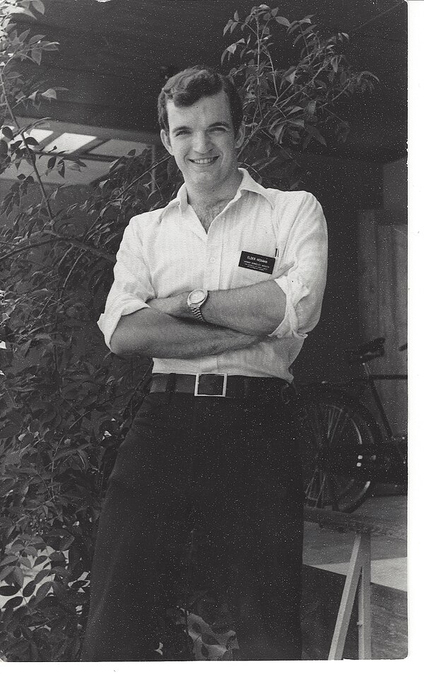 Elder Tracy Hickman as a missionary in Bandung, Indonesia circa 1976