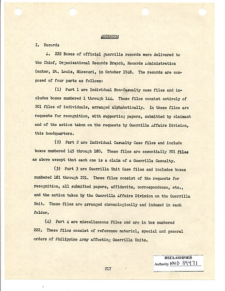 File:HQ Philippines Command, U.S. Army Recognition Program of Philippine Guerrillas, ca. 1949 (1) - NARA - 6921767 (page 223).jpg