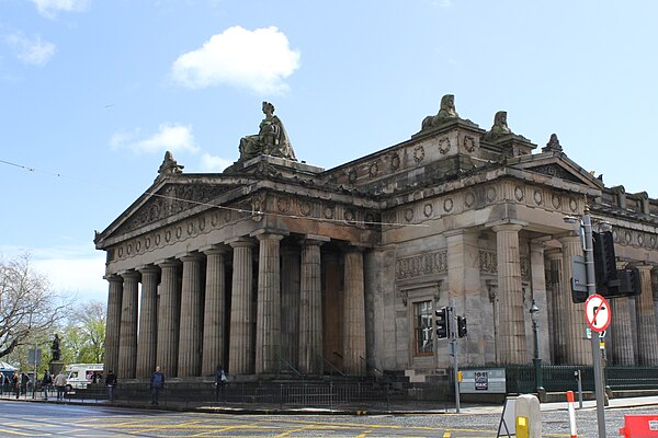 The RSA Building on Princes Street, Edinburgh