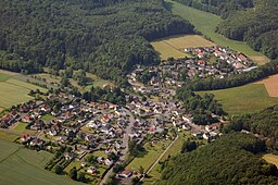 Aerial photograph of Hambach, Rhineland-Palatinate, Germany