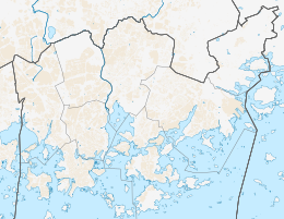 Korkeasaari est situé à Helsinki (continentale)