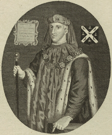 Henry fitz Ailwin, thought a Mercer, was 1st Lord Mayor of London; of mainly English rather than Norman descent, his grandfather Leofstan (c. 1100-1150) was probably the portreeve of London Henry Fitz Alan (Alwine) (cropped).png