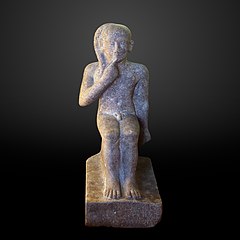 Horus as a child-N 4132