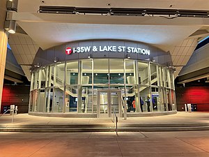 I-35W & Lake St station opening morning.jpg