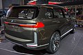 * Nomination: BMW x7 Concept at IAA 2017 in Frankfurt, Germany --MB-one 07:16, 11 October 2019 (UTC) * Review Too dark to photograph the car really well, unfavorable perspective or too little distance, many small light reflections and disturbing person on the left -- Spurzem 07:57, 11 October 2019 (UTC)