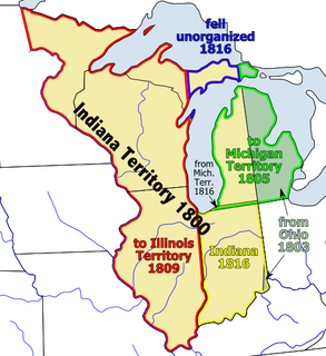 Indiana Territorys at-large congressional district